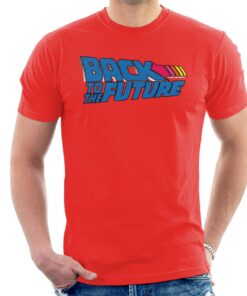 Back to the Future Stripped Arrow Mens T Shirt 2