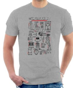 Back to the Future The Time Travelers Kit Mens T Shirt 1