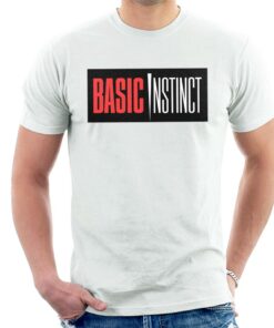 Basic Instinct Classic Logo Mens T Shirt 3