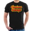 Curious George Big Outlined Logo Font Men’s T-Shirt