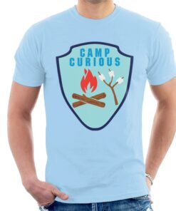 Curious George Camp Curious Men's T-Shirt 1 Curious George Camp Curious Mens T Shirt 2