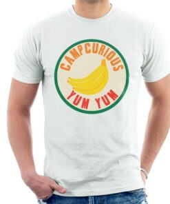 Curious George Camp Curious Yum Yum Men's T-Shirt 1 Curious George Camp Curious Yum Yum Mens T Shirt 2