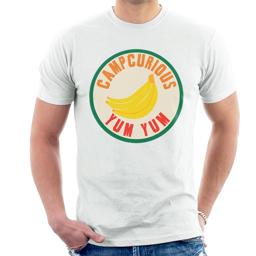 Curious George Camp Curious Yum Yum Men's T-Shirt Curious George Camp Curious Yum Yum Men's T-Shirt