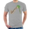 Curious George Dinosaur Palm Tree Men’s T-Shirt