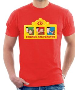 Curious George Friends Are Forever Mens T Shirt 1