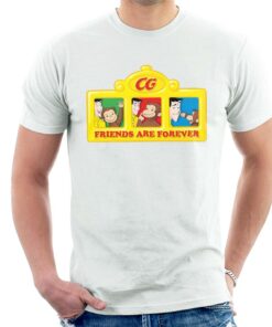 Curious George Friends Are Forever Mens T Shirt 2