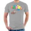 Curious George Holding Balloons Men’s T-Shirt