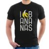 Curious George I Love Bananas Men’s T-Shirt