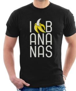 Curious George I Love Bananas Mens T Shirt 1