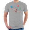 Curious George Party Balloons Men’s T-Shirt
