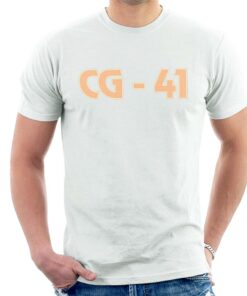 Curious George Peach C G 41 Men's T-Shirt 1 Curious George Peach C G 41 Mens T Shirt 2