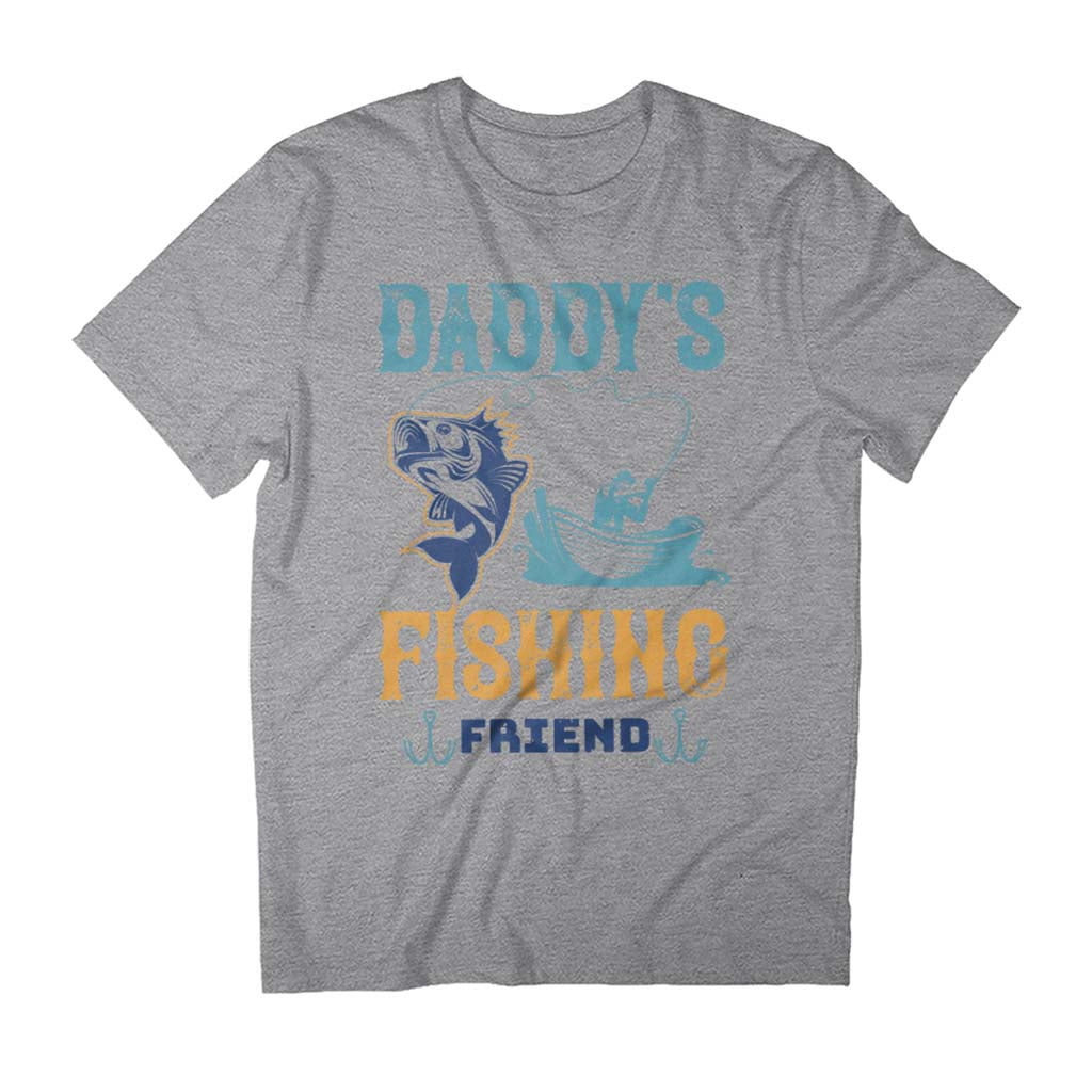 Daddy's Fishing Friend Father's Day Men's T-Shirt Daddy's Fishing Friend Father's Day Men's T-Shirt