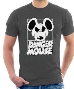 Danger Mouse Eye Patch Mens T Shirt 1